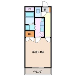 内部駅 徒歩25分 2階の物件間取画像